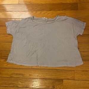 Don’t Ask Why Oversized Light Purple Shirt One Size